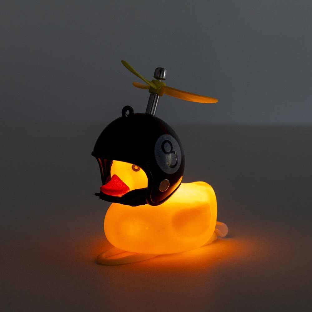 Звук сигналу для велосипеда, ліхтар качка чорний шолом ROXAR