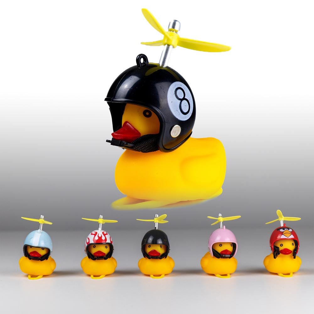 Звук сигналу для велосипеда, ліхтар качка чорний шолом ROXAR