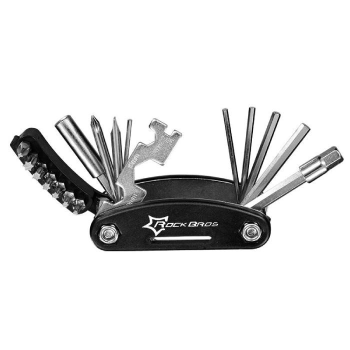 Мультитул, багатофункціональний інструмент, 16 елементів ROCKBROS (GJ8002)