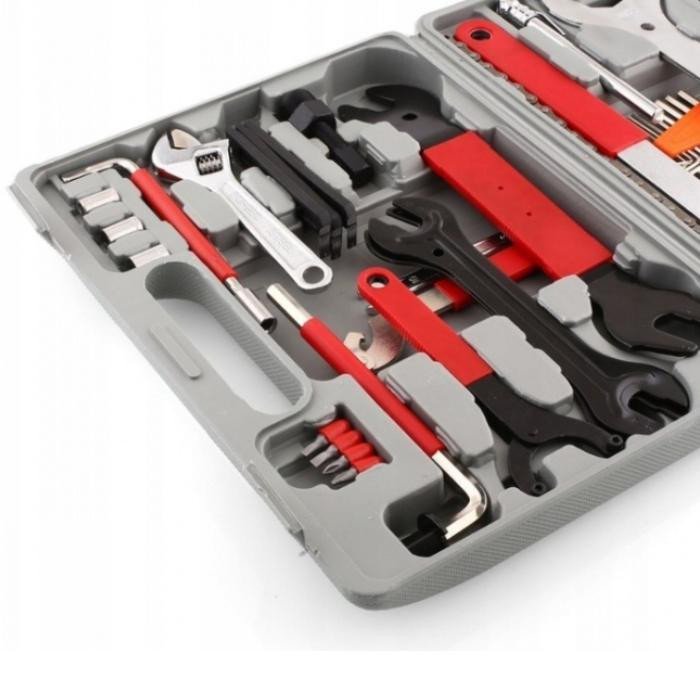 Набір для ремонту велосипеда ROXAR валіза, майстерня 44 елементи