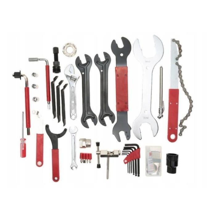 Набір для ремонту велосипеда ROXAR валіза, майстерня 44 елементи