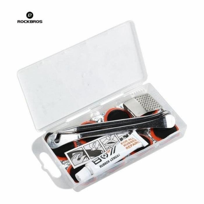 Ремкомплект для камер ROCKBROS латки для камер, монтажки для шин (GJ2145)