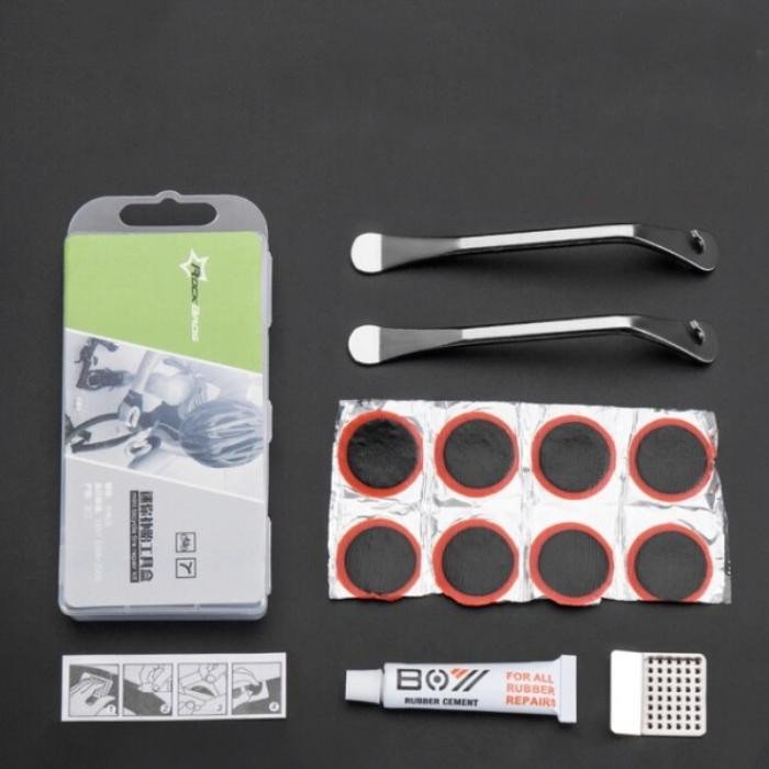Ремкомплект для камер ROCKBROS латки для камер, монтажки для шин (GJ2145)