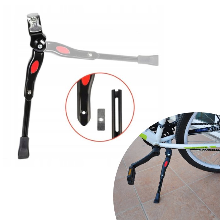 Велосипедна підніжка, регульована, задня, центральна підніжка ROXAR