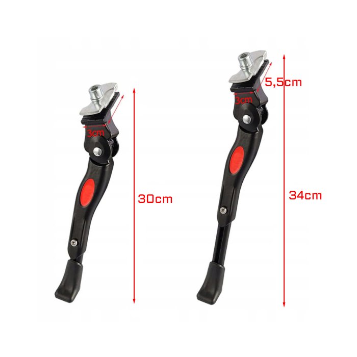 Велосипедна підніжка, регульована, задня, центральна підніжка ROXAR