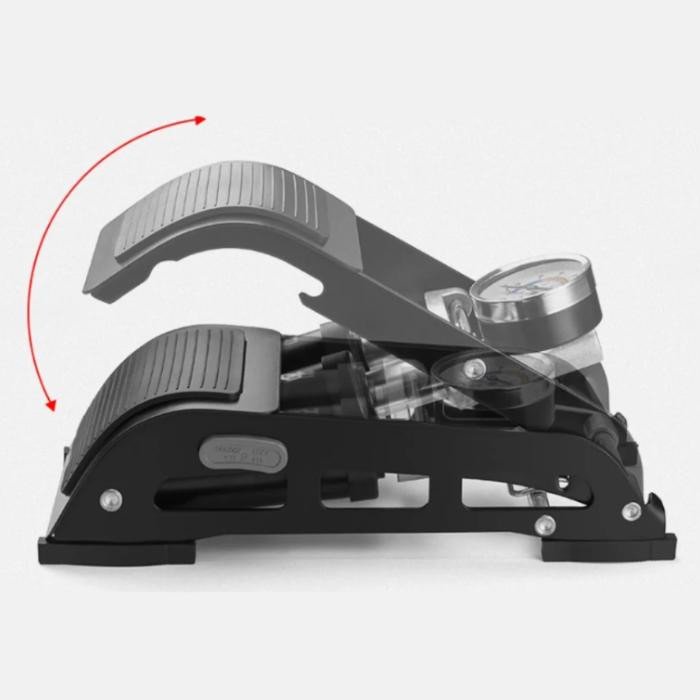 Ножний поршневий насос для велосипеда, мотоцикла, ROCKBROS FP540BK