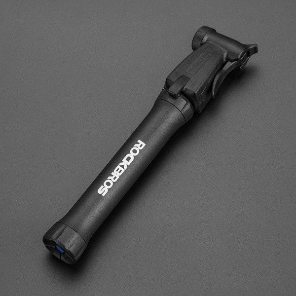 Двосторонній велосипедний насос ROCKBROS TM-1701P чорний