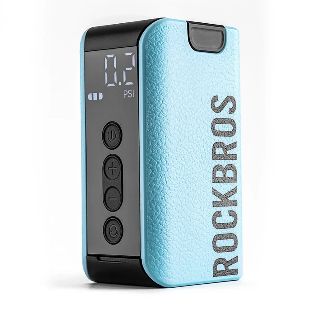 Електричний насос для велосипеда, м'ячів, повітряних кульок з цифровим дисплеєм ROCKBROS (42520006001)