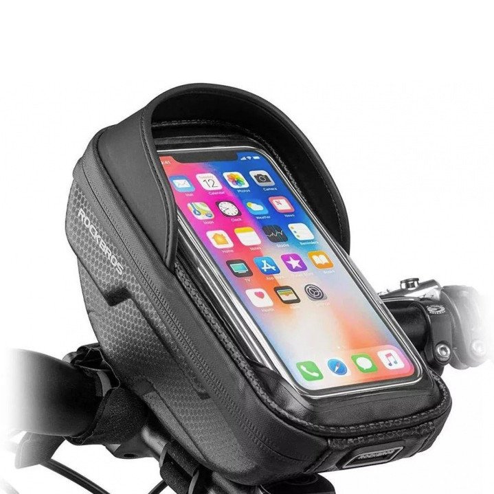Велосипедний тримач для телефону сумка на кермо Rockbros B70