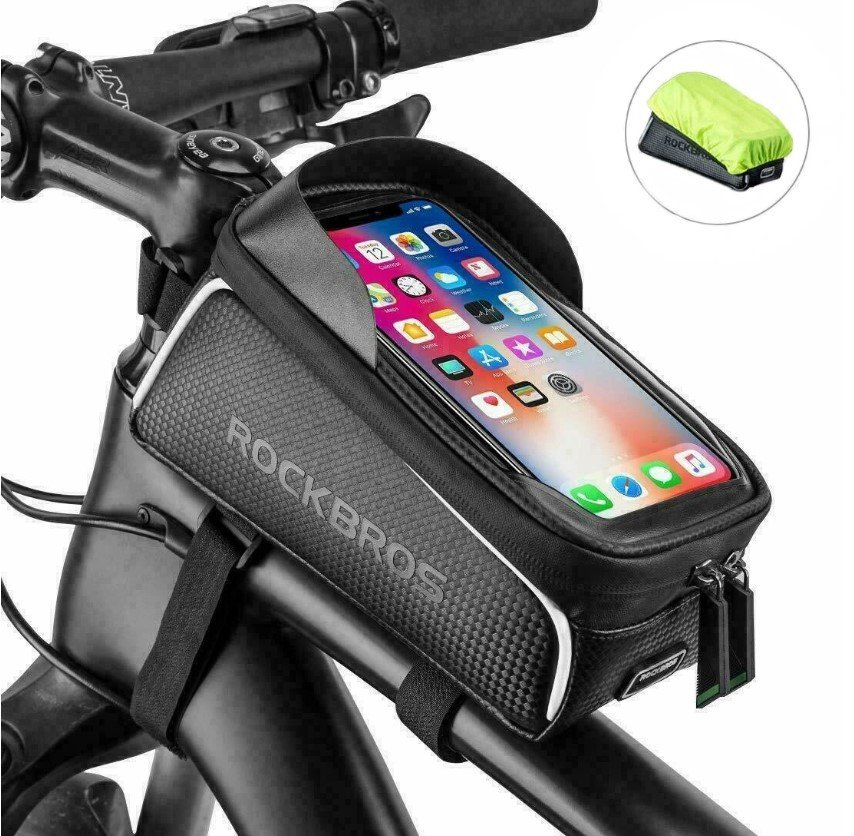 Велосипедна сумка з чохлом 6,2 дюйма ROCKBROS 017-1BK чохол
