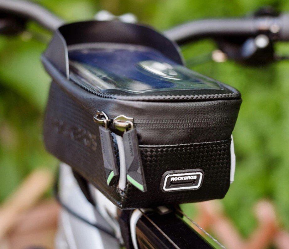 Велосипедна сумка з чохлом 6,2 дюйма ROCKBROS 017-1BK чохол