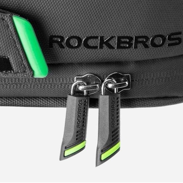 Велосипедна підсідельна сумка на кліпсі велика ROCKBROS RB.BAG005 1,5 л