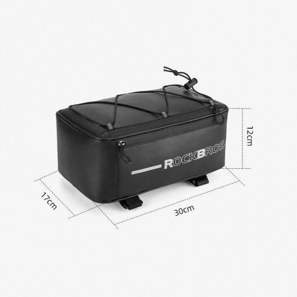 Велосипедна сумка-саквояж на багажник Rockbros 4L