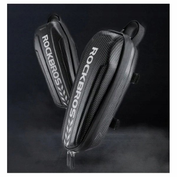 Мала жорстка велосипедна сумка на раму Rockbros B60 1L