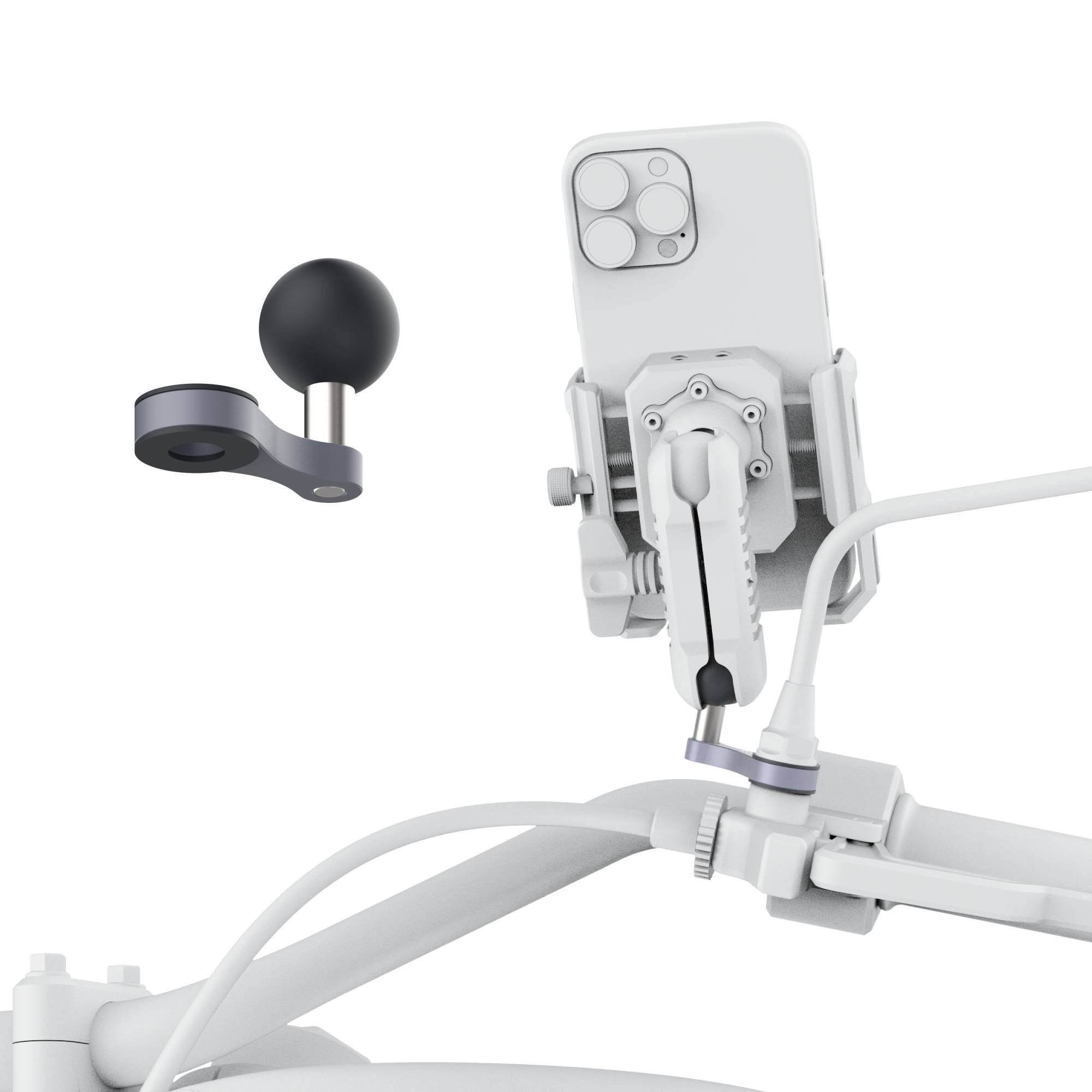 Універсальний тримач дзеркала з кулькою 1 дюйм Outplorer BA25