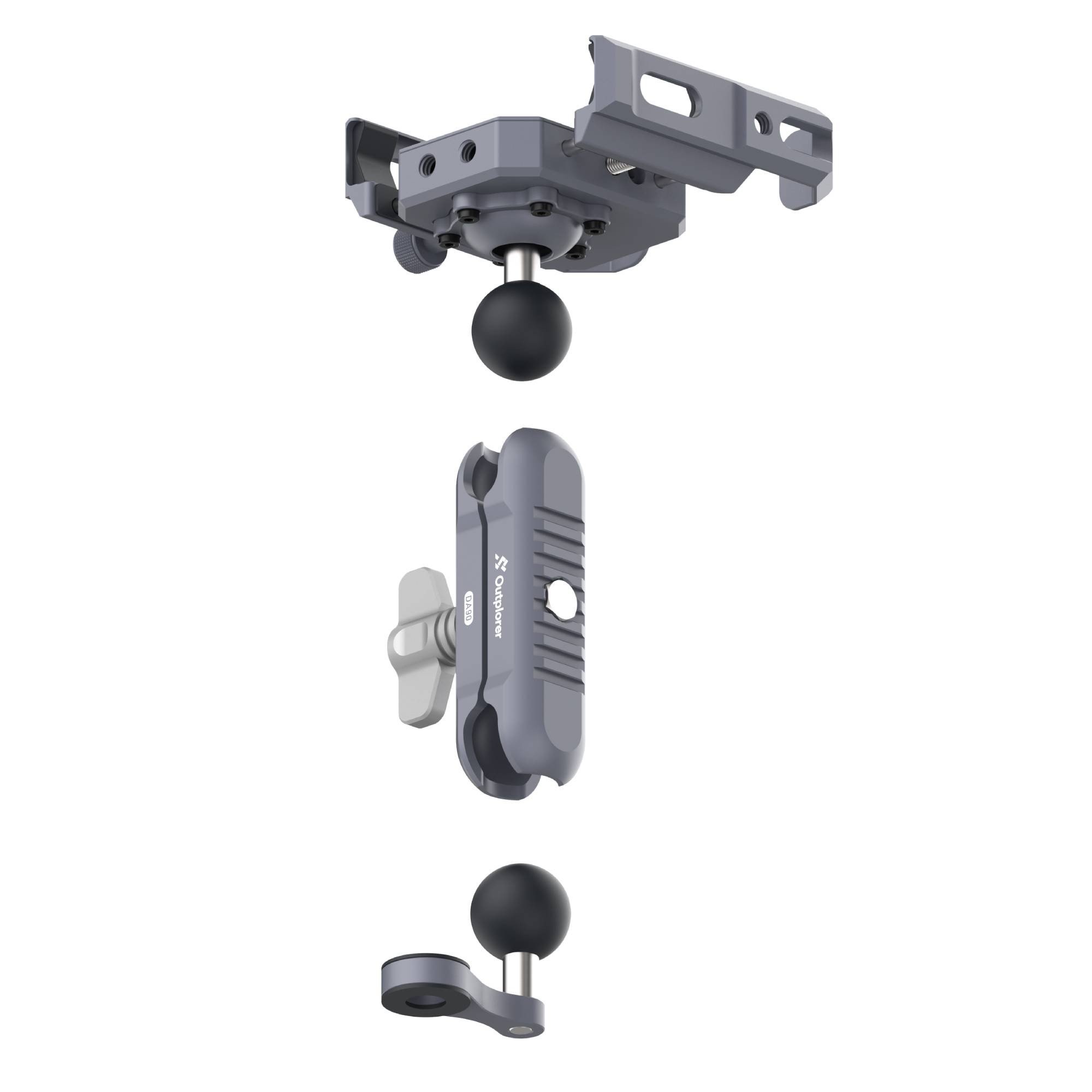 Універсальний тримач дзеркала з кулькою 1 дюйм Outplorer BA25