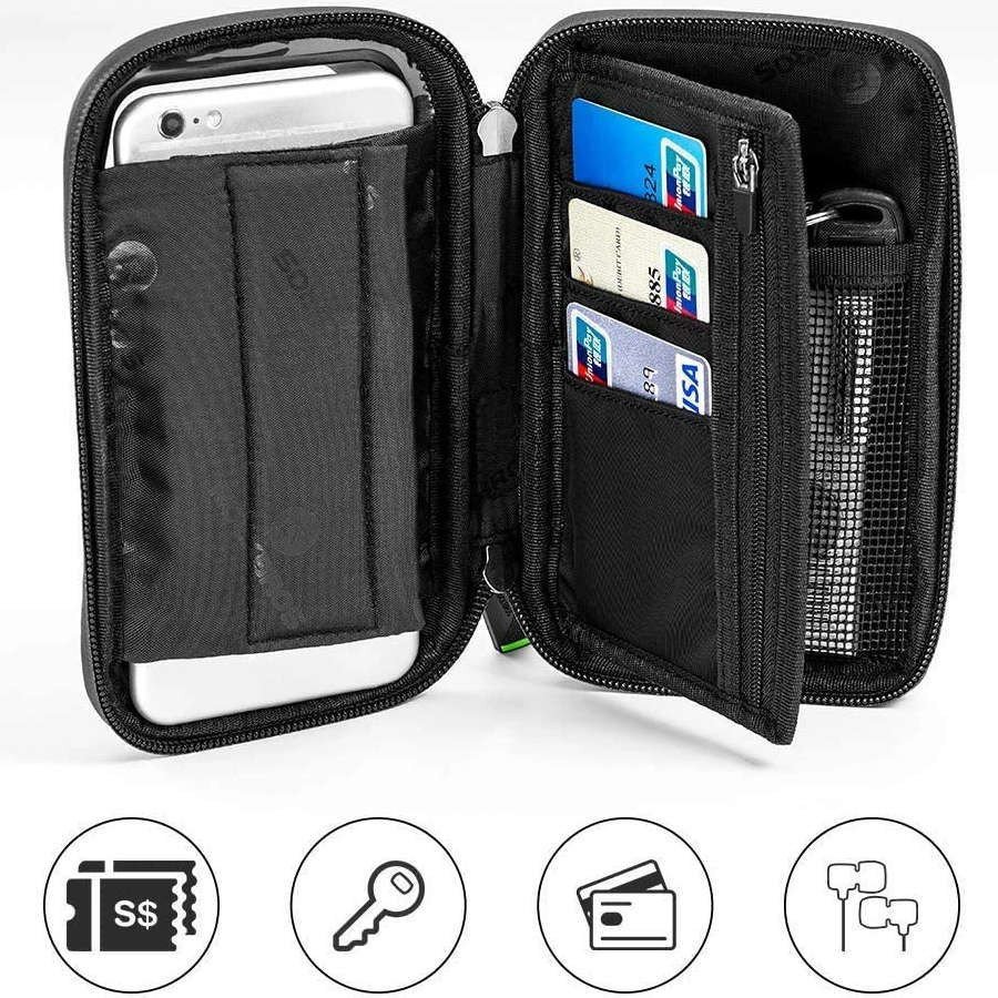 Універсальний тримач для телефону на велосипед, сумка на кермо Rockbros B17-3-6