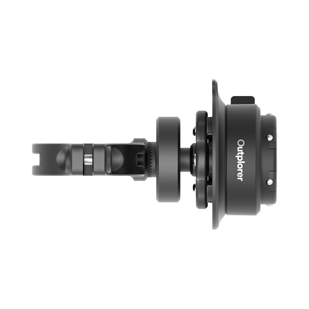 Кріплення для керма Outplorer QM02 з регулюванням і амортизацією QUICK LAUNCH