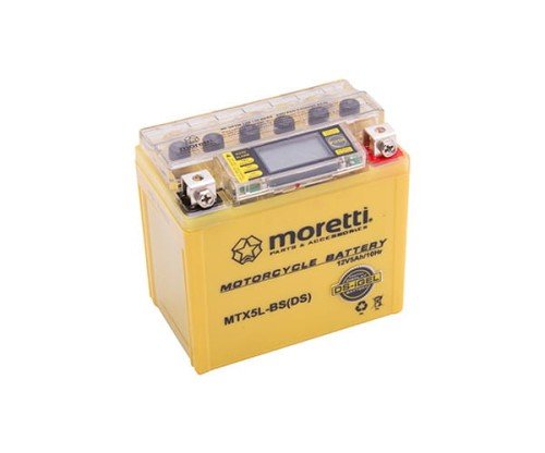 Аккумулятор MTX5L-BS (12V 5Ah) MORETTI (AGM і Gel)