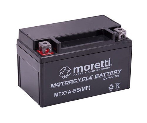 Аккумулятор MTX7A-BS (12V 7Ah) MORETTI (AGM Gel)