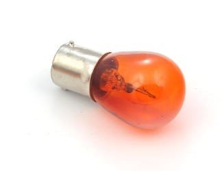 Лампа 12V 21W /BA15S/ помаранчева