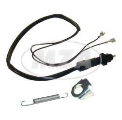 Автомат - датчик стоп-сигналу SIMSON задній з кабелем + пластина + пружина /MZA/