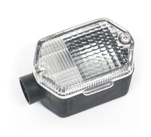 Поворотник SIMSON, ETZ прямокутний білий