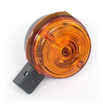 Поворотник SIMSON, ETZ круглий передній помаранчевий з кожухом