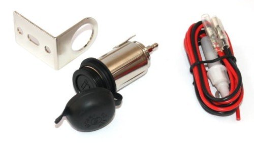 Гніздо прикурювача 12V для мотоцикла, скутера, мопеда, квадроцикла