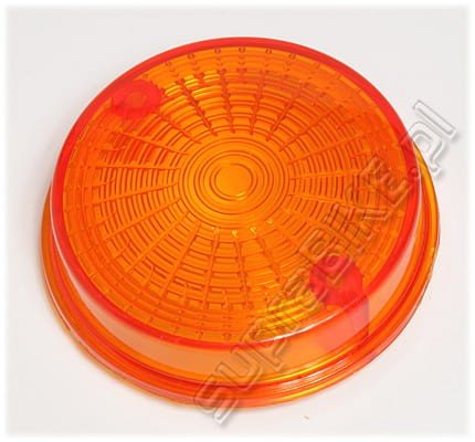 Круглий задній помаранчевий плафон покажчика повороту SIMSON, ETZ (гомологація E)