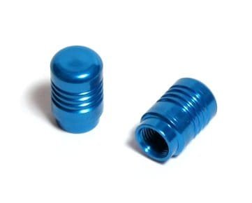 Алюмінієва гайка для ніпеля синя /пара/