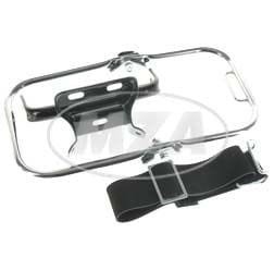 Багажник SIMSON S51 Enduro задній хром + тримач + ремінь /MZA/