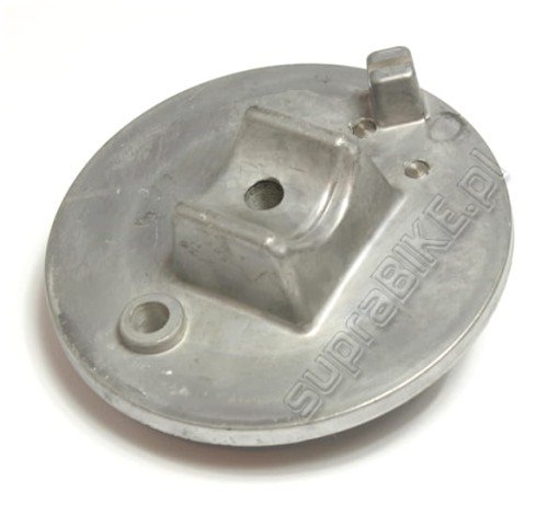 Кришка колеса SIMSON S50, S51, S53, SR50 передня права алюмінієва - кріплення колодки