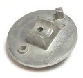 Кришка колеса SIMSON S50, S51, S53, SR50 передня права алюмінієва - кріплення колодки