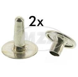 Гвинт для кріплення крилця кріплення SIMSON хром /MZA/ (пара)