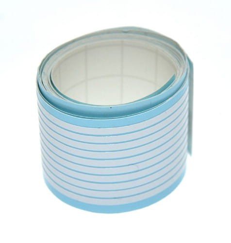 Наклейка смуга — біла стрічка 2.0мм 10x1.2м