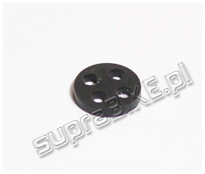 Ущільнювач SIMSON SR50, ETZ крану палива 17.7x3мм 4-отвірний гумовий ORG /EHR/