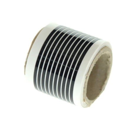 Наклейка смуга — чорна стрічка 1.5 мм 10x1.5 м