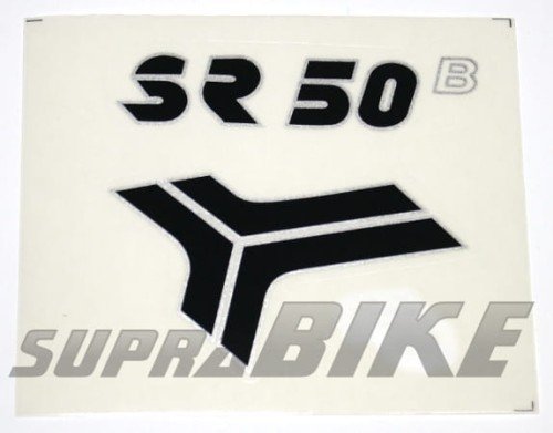 Наклейка SIMSON на захист коліна SR50 чорна