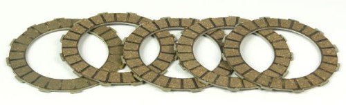 Диск зчеплення SIMSON - A12 /5шт./ комплект алюмінієвий товщ. 2.5мм /MZA/