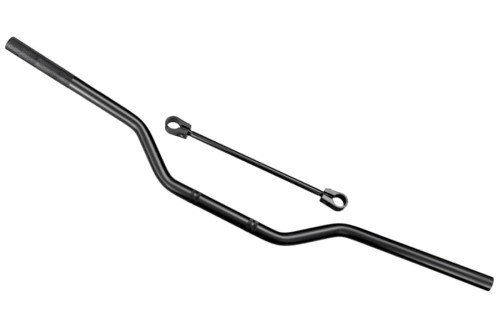 Універсальна алюмінієва кермо 22мм чорний