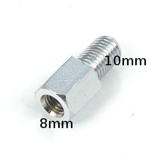 Перехідник для дзеркала P>P 8>10 хром