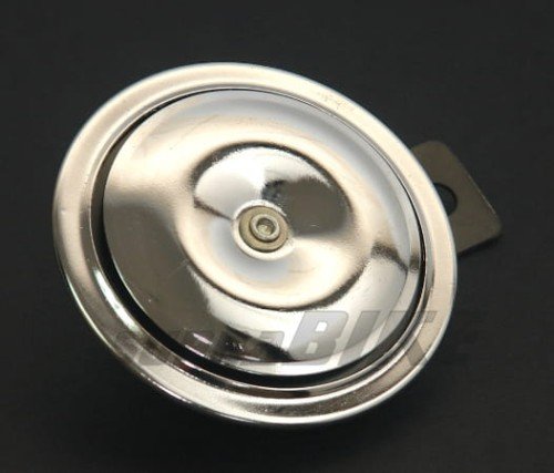 Сигнал 12V 90мм сріблястий