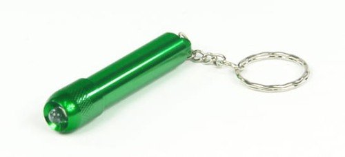Брелок-ліхтарик алюмінієвий зелений