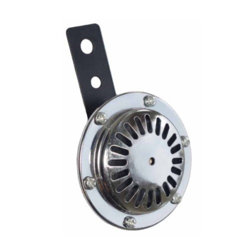 Сигнал 6V 74мм сріблястий (чорна середина)