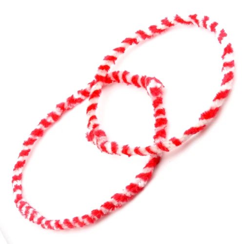 Пояс обода колеса біло-червоний 2x56см комплект