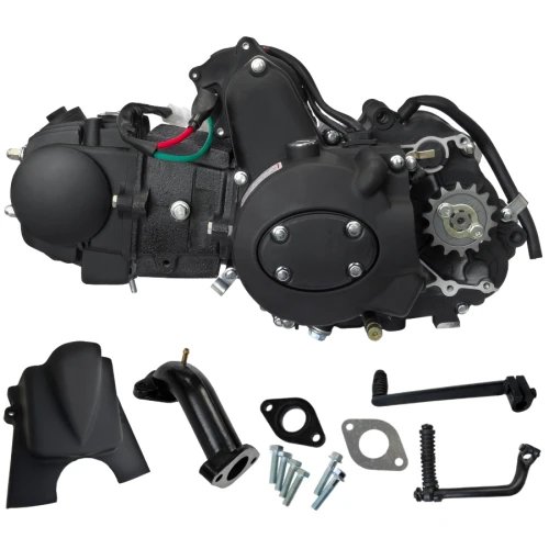 4-тактний двигун 125cc 152FMI, 4-ступеневий чорний /BTS/