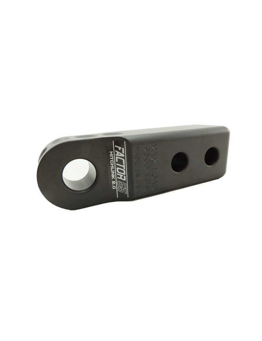 Кріплення шакла/троса до фаркопа HitchLink 2.0 сірий Factor 55