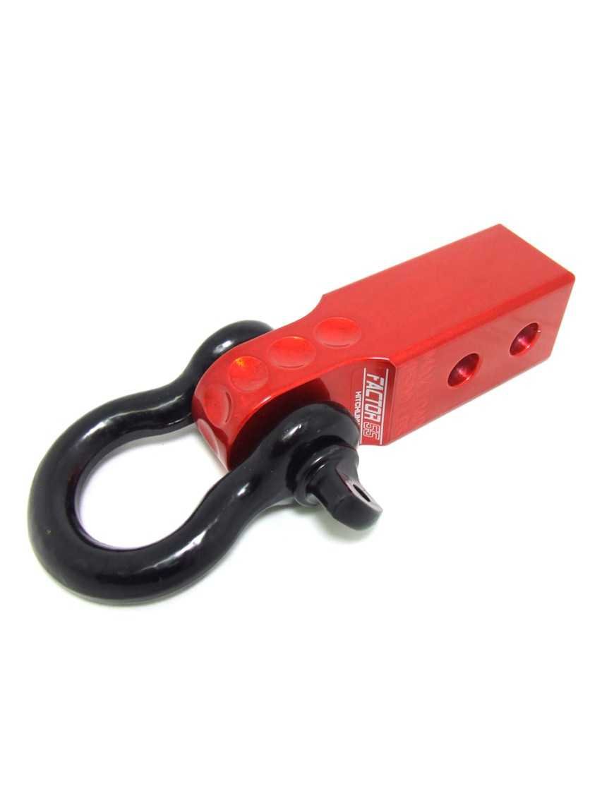 Кріплення шакла/троса до буксирувального гака HitchLink 2.0 червоний Factor 55