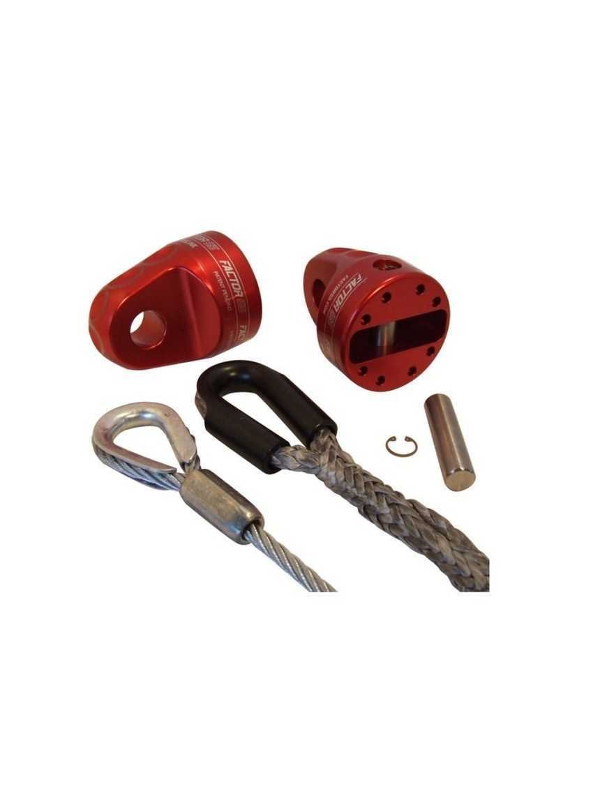 ProLink XXL зачіп/скоба для троса лебідки червоний Factor 55